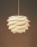 Carmina Mini - Taklampskärm, Ø32 H22 cm - Vit