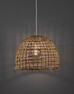 Cabo - Taklampskärm, H30 Ø40 cm - Beige