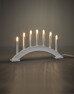 Selma - Adventsljusstake - Vit