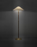 Siv - Golvlampa, H150 Ø55 cm - Brun
