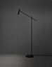 Storm - Golvlampa, H140 L55 cm - Svart