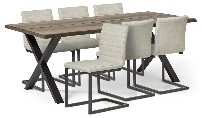 Eastwood live - Matgrupp med 6 stolar Chatham - Beige
