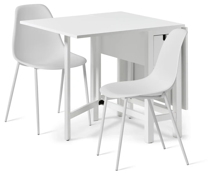 Helga, Matgrupp med 2 stolar Tico