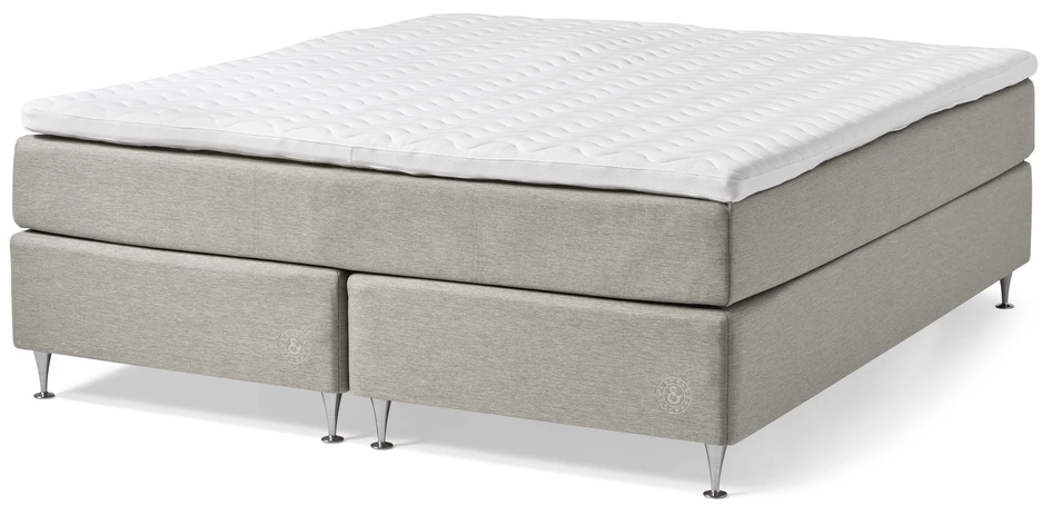 Särö Comfort - Kontinentalsäng, dubbelsäng med bäddmadrass Särö Comfort - Beige