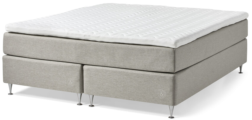 Särö Comfort - Kontinentalsäng, dubbelsäng med bäddmadrass Särö Comfort - Beige