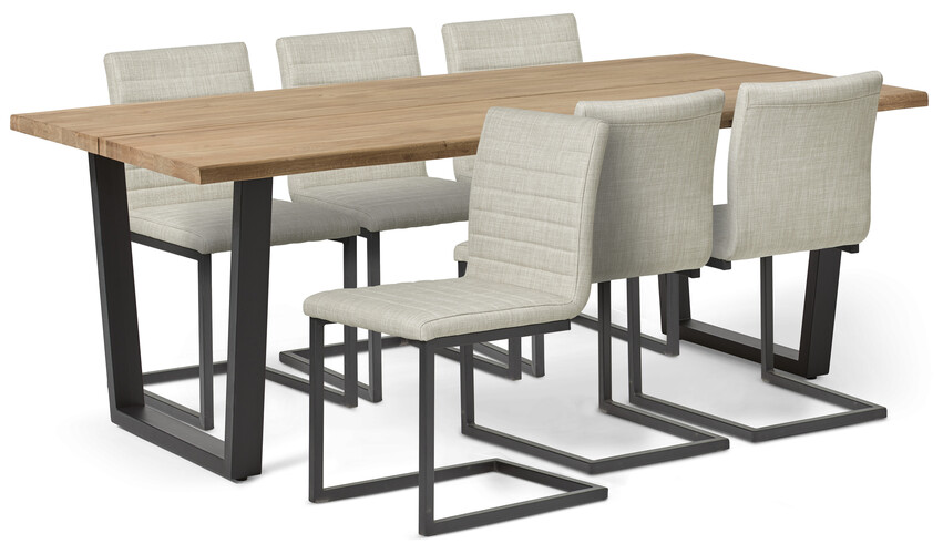 Eastwood live - Matgrupp med 6 stolar Chatham - Beige