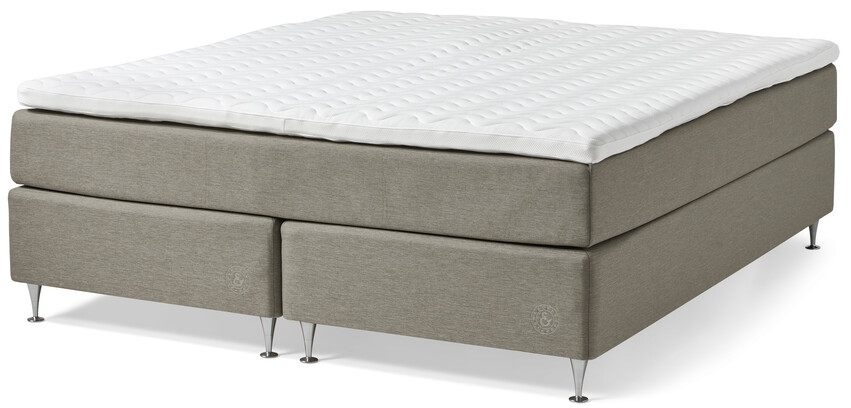 Särö Comfort - Kontinentalsäng, dubbelsäng med bäddmadrass Särö Comfort - Brun