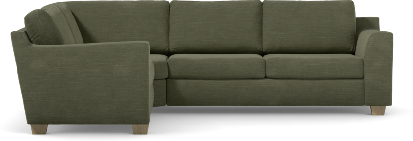 Friday - Hörnsoffa, 1,5+2,5-sits - Grön