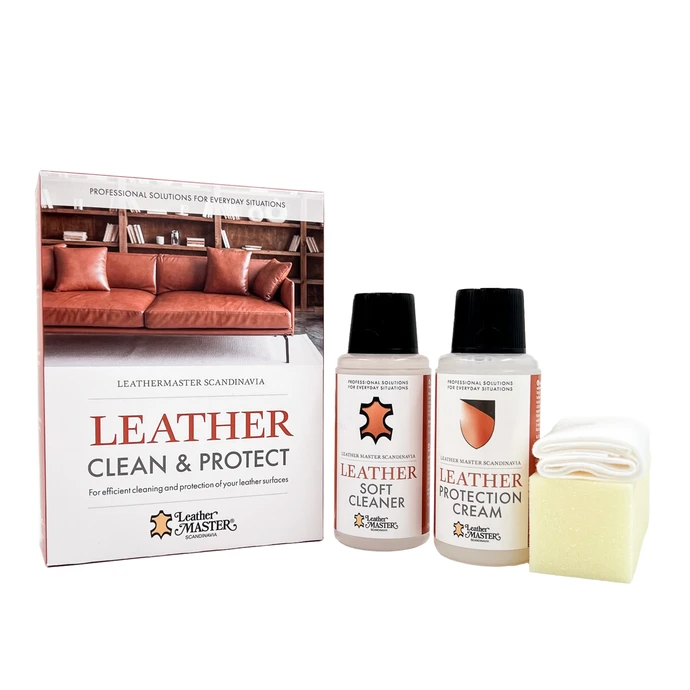 Leather Clean & Protect, Lädervård kit
