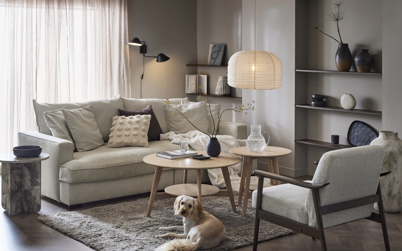 Ester - Soffbord, Ø 85 H 50 cm - inspiration