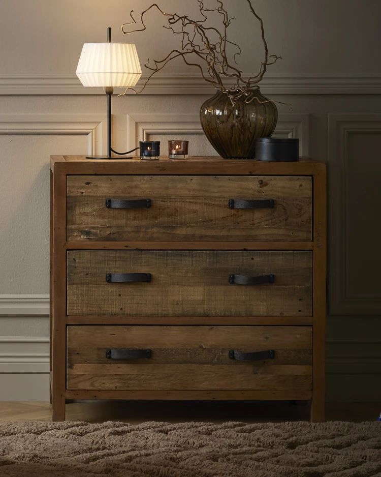 Woodenforge - Byrå med 3 lådor, 84x44x81 cm - inspiration