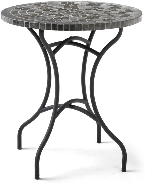 Largo - Utebord, Ø 70 cm - Grå