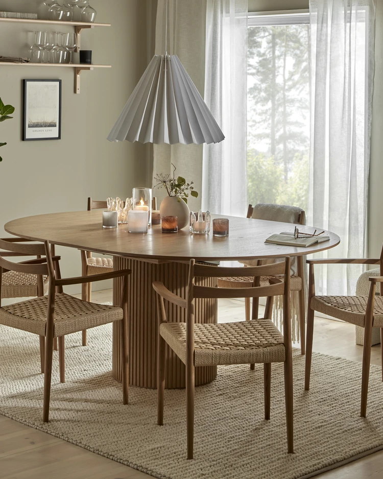 Astrid - Matbord, Ø 136-186 cm - inspiration