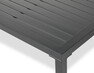 Fortuna - Utebord, L 120 cm - Svart