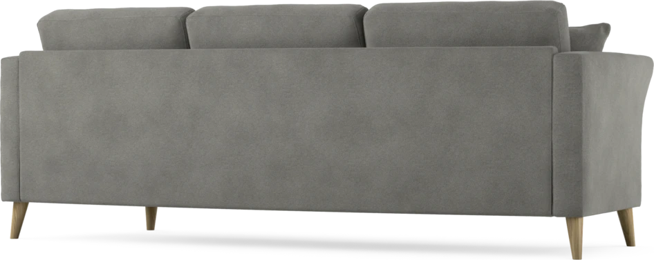 Eden - 3-sits soffa svängd - Grå