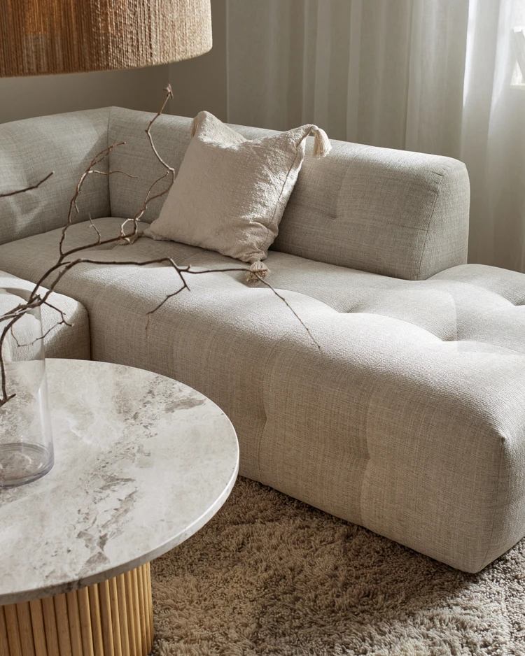 Bella - 3-sits soffa med divan höger - inspiration