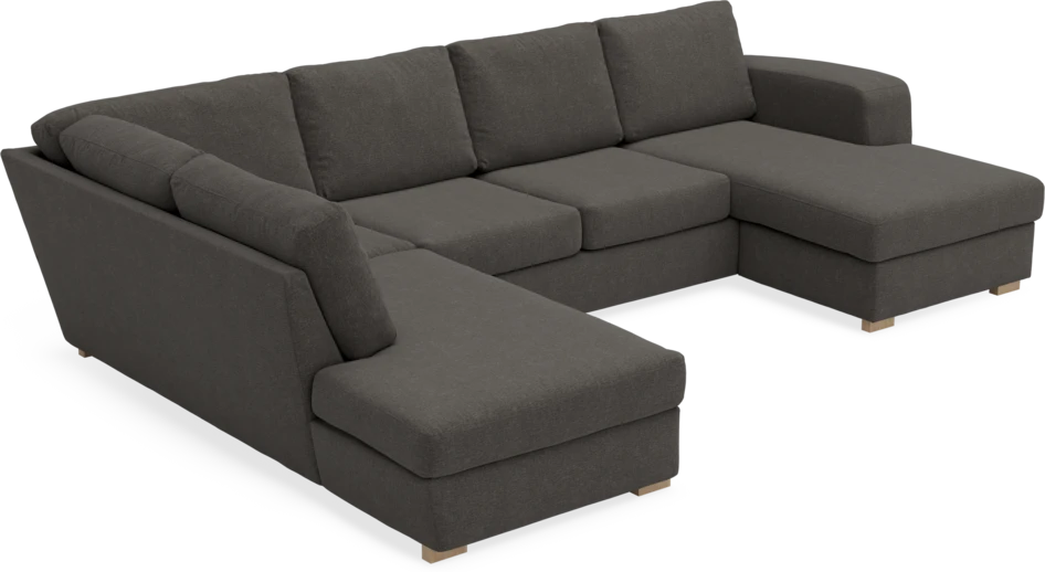 Friday - 3-sits soffa med divan vänster och schäslong höger - Grå