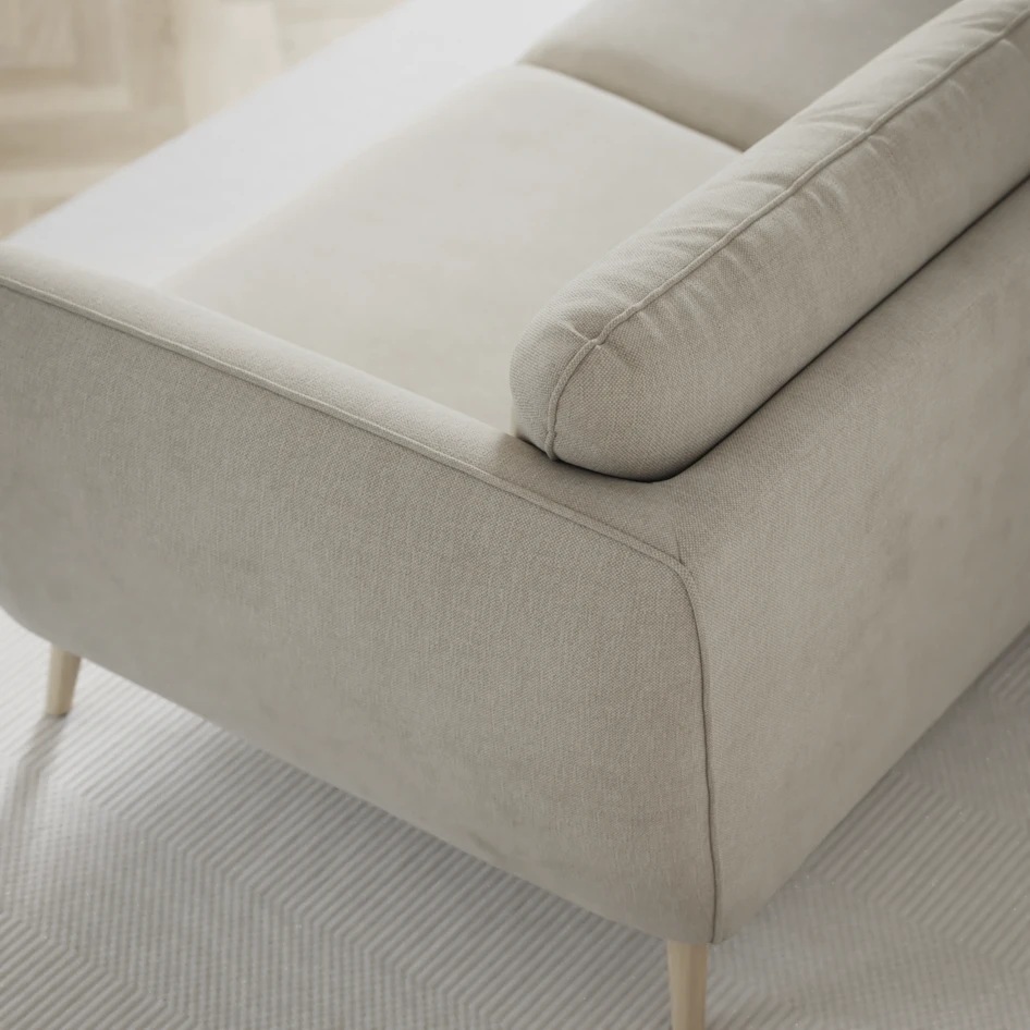 Madison Lux - 2-sits soffa med divan vänster och schäslong höger - Grå
