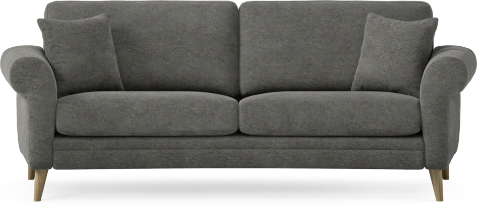 Eden - 2,5-sits soffa svängd - Grå