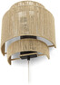 Tross - Vägglampa, H30 L27 cm - Beige