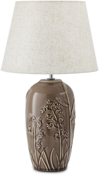 Idun - Bordslampa, H46,5 Ø28 cm - Brun