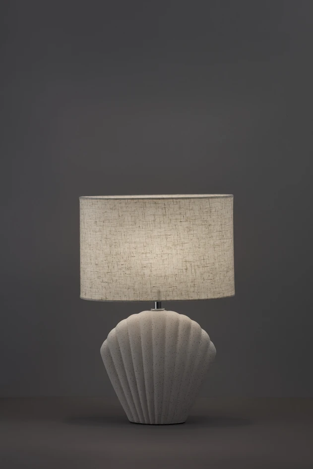 Ariel - Bordslampa, H35,5 B15 cm - Vit
