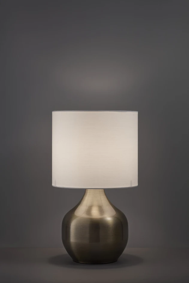 Edla - Bordslampa, H41 Ø23 cm - Gul