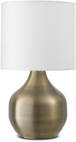 Edla - Bordslampa, H41 Ø23 cm - Gul