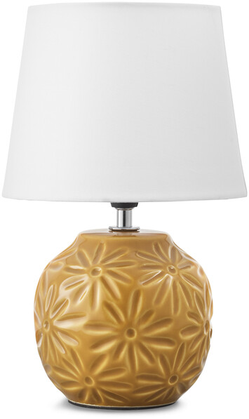 Malva - Bordslampa, H27 Ø18 cm - Gul