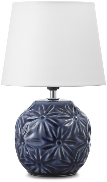 Malva - Bordslampa, H27 Ø18 cm - Blå