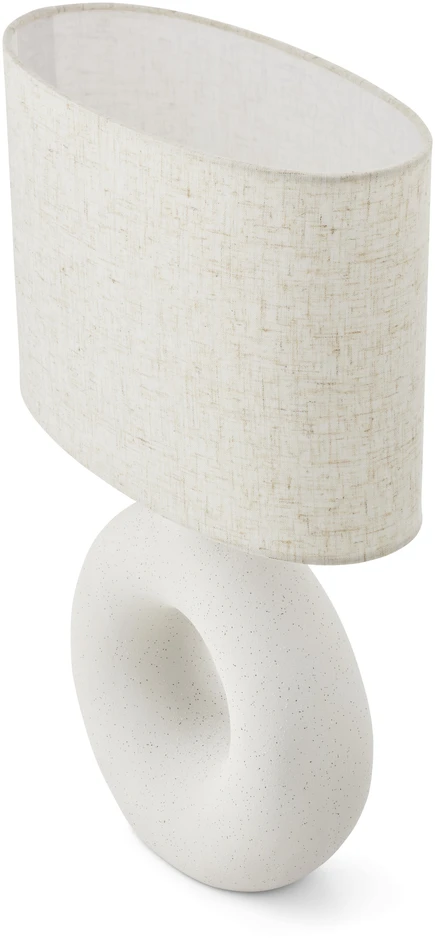 Meja - Bordslampa, H45 B14 cm - Vit