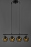 Valter - Taklampa, H22 L72 cm - Svart