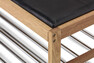 Branäs - Hallbänk, B 100 cm - Brun