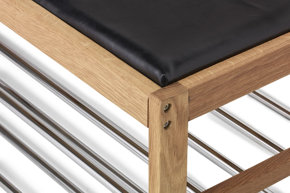 Branäs - Hallbänk, B 100 cm - Brun