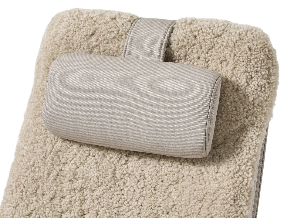 Anne - Fåtölj med fotpall - Vit