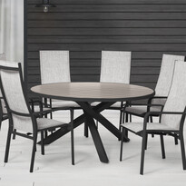 Modena - Utegrupp med bord och 6 reclinerstolar - inspiration