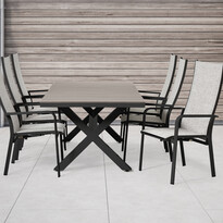 Modena - Utegrupp med bord och 6 reclinerstolar - inspiration
