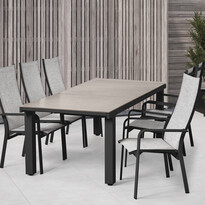 Modena - Utegrupp med bord och 6 reclinerstolar - inspiration