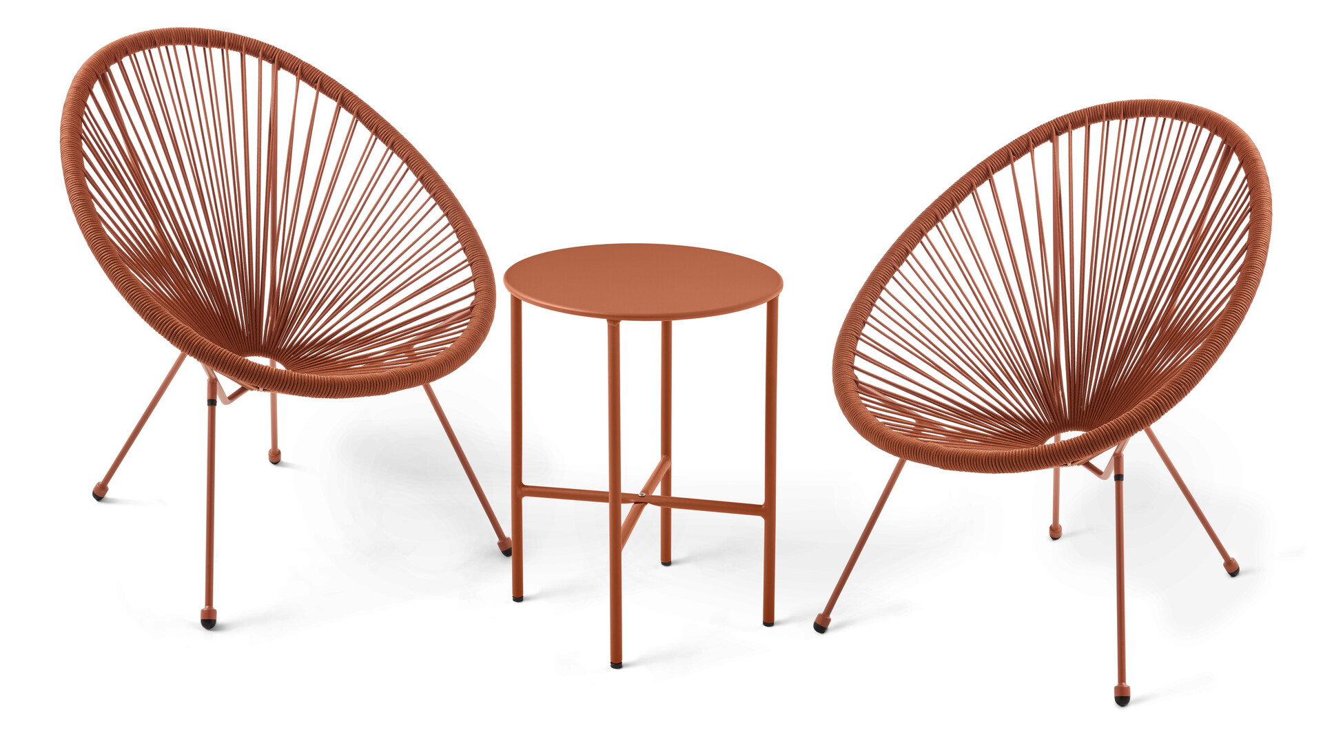 Matrix/Tofta Utegrupp med 2 utefåtöljer och bord | Mio