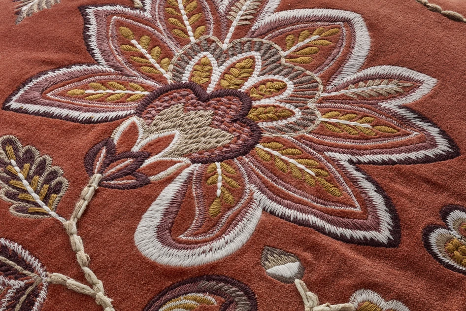 Mayotte - Kuddfodral, 50x50 cm - Orange