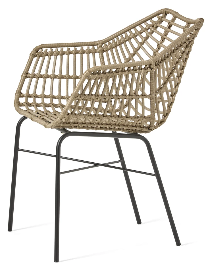 Forza - Utekarmstol - Beige