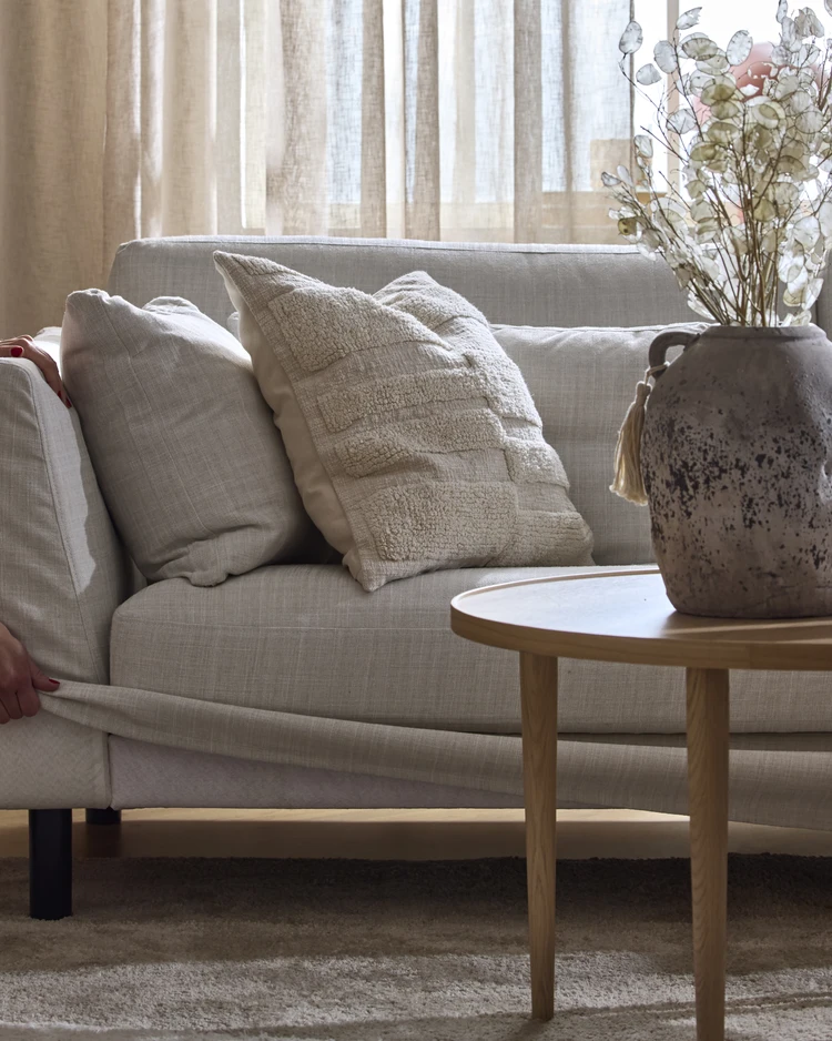 Willow - 4-sits soffa, hel dyna, med kappa - inspiration