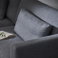 Willow - 3-sits soffa med divan vänster, fast klädsel - inspiration