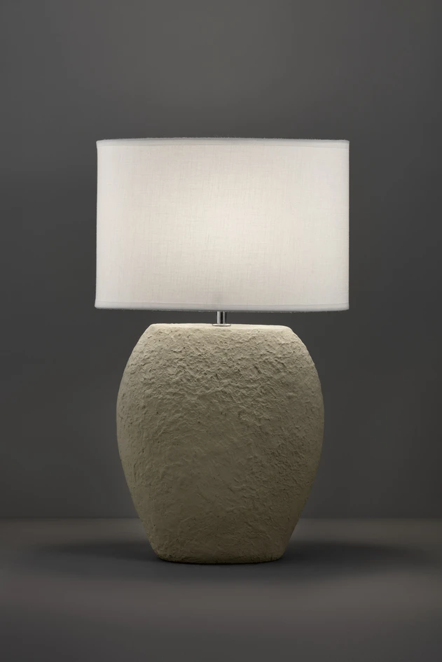 Liam - Bordslampa, H53 B32 cm - Beige