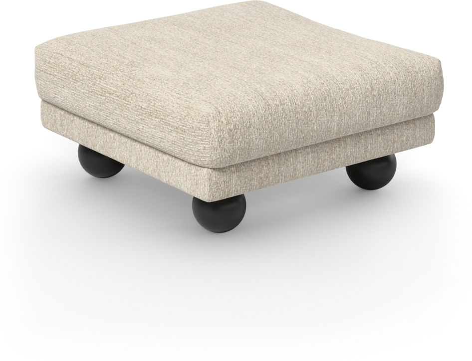 Harper - Fotpall - Beige