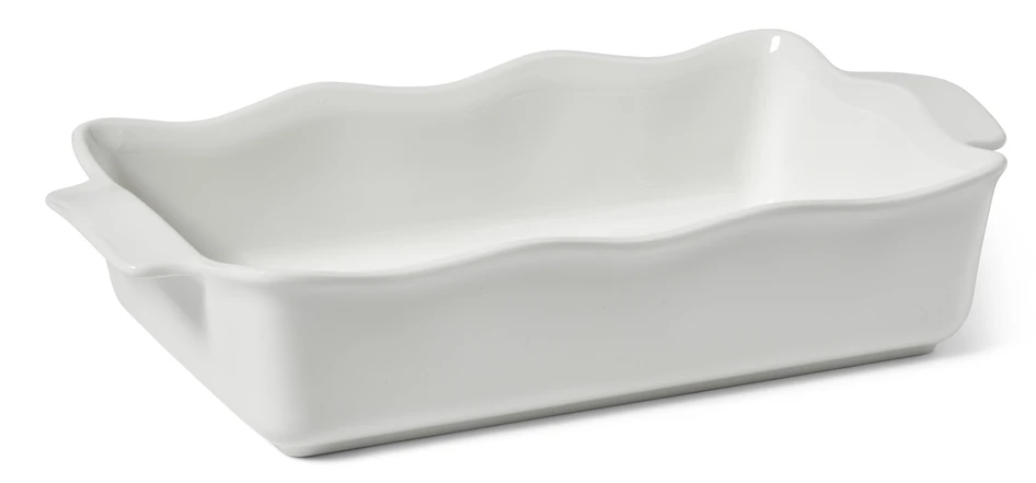 Cabana - Ugnsform, 21,5x36x8 cm - Vit