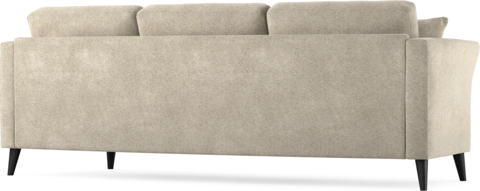 Eden - 3-sits soffa svängd - Beige