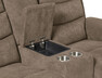 Lazy - 2-sits soffa, el-recliner - Beige