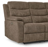 Lazy - 3-sits soffa, el-recliner - Beige