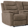 Lazy - 2-sits soffa, el-recliner - Beige